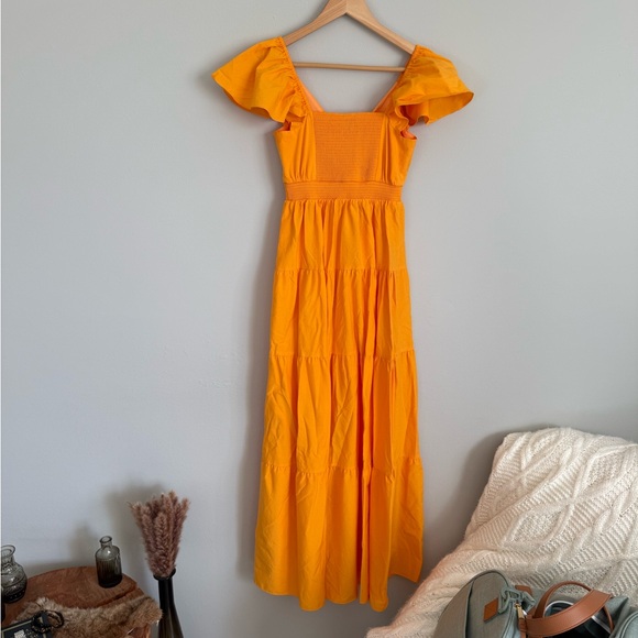 Express Vibrant Tiered Maxi Dress - Picture 8 of 11